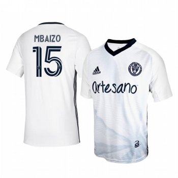 Defender Philadelphia Union Olivier Mbaizo Men's Secondary Jersey 2020