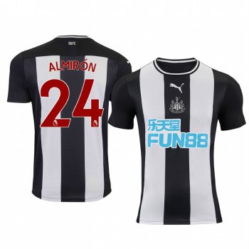 Men's Miguel Almirón Newcastle United Home Short Sleeve Jersey 19-20