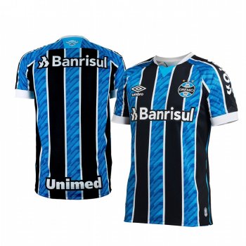 Gremio 2020-21 Home Men's Blue Short Sleeve Jersey