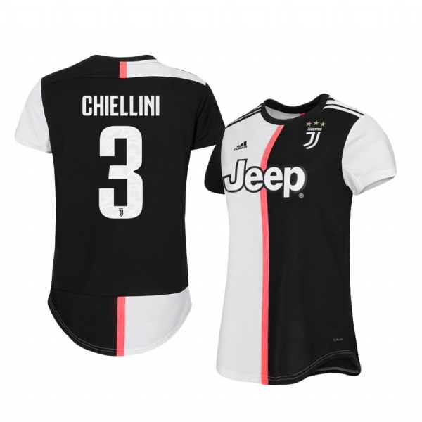 Women's Giorgio Chiellini Juventus 19-20 Home Jersey