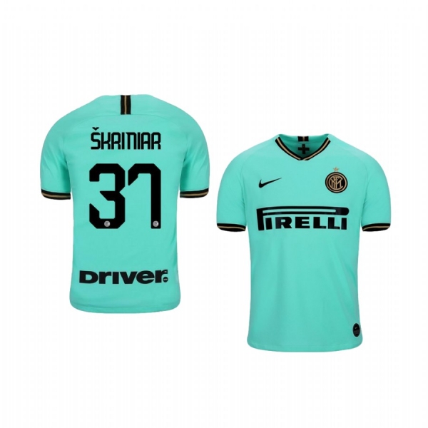 Youth Milan Skriniar Internazionale Milano 19-20 Away Short Sleeve Jersey