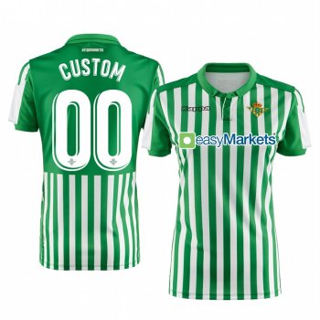 Real Betis Custom Women's Green Home Short Sleeve Jersey 19-20