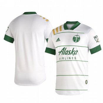 Portland Timbers Men's White Secondary Short Sleeve Jersey 2020