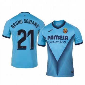 Villarreal Bruno Soriano Men's Jersey Short Sleeve Third 19-20