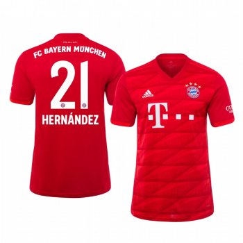 Defender Bayern Munich Lucas Hernández Men's Home Jersey 19-20