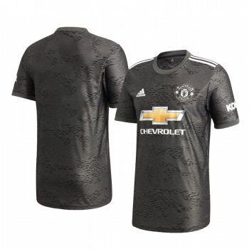 Manchester United 2020-21 Away Men's Black Short Sleeve Jersey