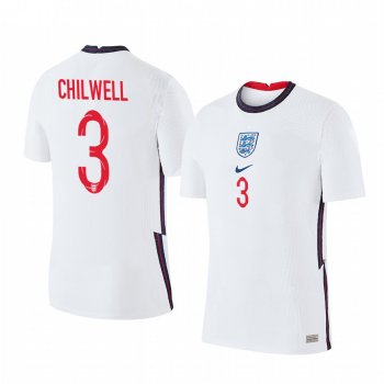 Ben Chilwell England 2020 White Home Men's Short Sleeve Jersey