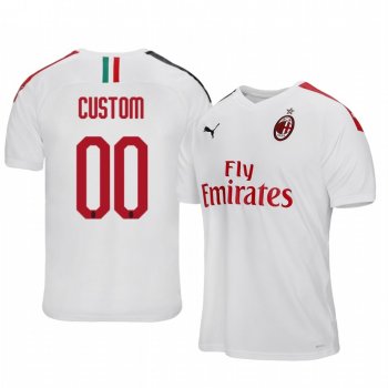 Custom AC Milan 19-20 Away Short Sleeve Jersey