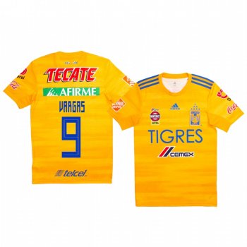 Tigres UANL Eduardo Vargas Home Men's Jersey 19-20