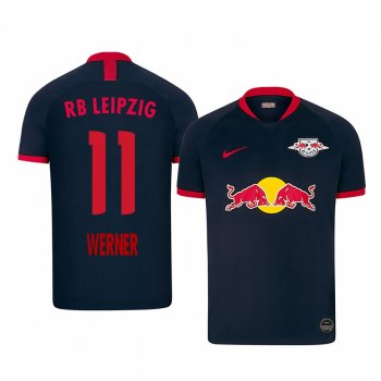 RB Leipzig Timo Werner Black Away Jersey 19-20 Men's