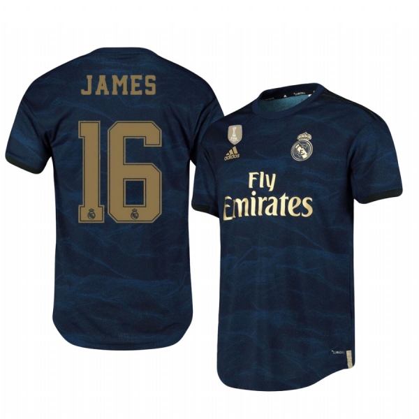 Real Madrid James Rodríguez Away Short Sleeve Jersey 19-20