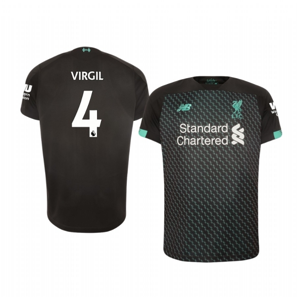 Youth Liverpool Virgil van Dijk Jersey Alternate Third 19-20