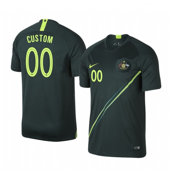 2018 World Cup Australia Custom Men's Away Official Jersey