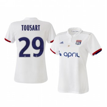 Women's Olympique Lyonnais Lucas Tousart Home Jersey 19-20