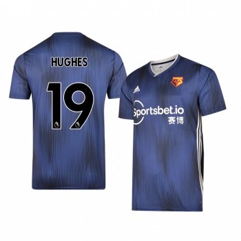 Will Hughes Watford Away Men's Short Sleeve Jersey 19-20