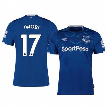 Alex Iwobi Everton Men's Home Jersey 19-20