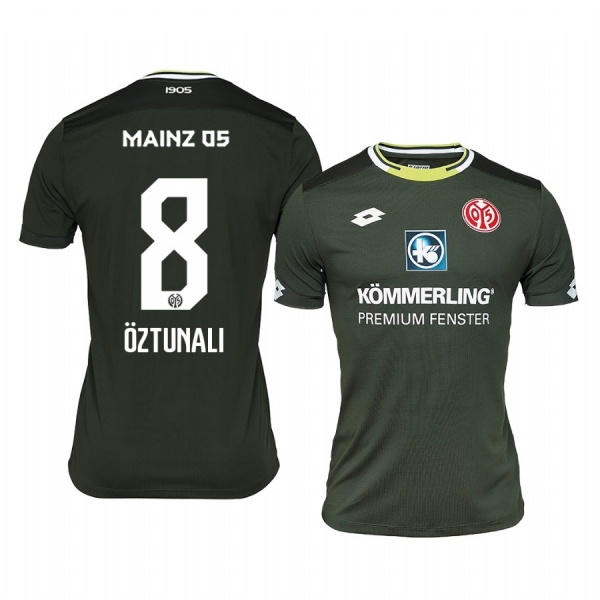 Mainz 05 Levin Oztunali 19-20 Third Men's Green Short Sleeve Jersey