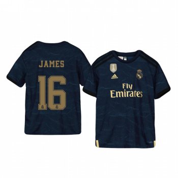 Youth Real Madrid James Rodríguez Away Short Sleeve Jersey 19-20