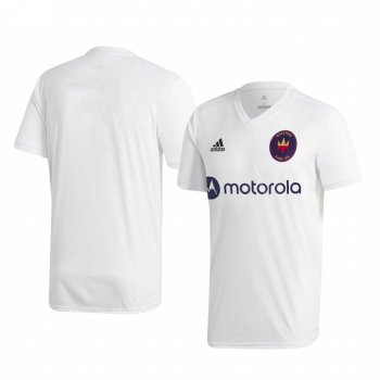 Chicago Fire 2020-21 Away Men's White Short Sleeve Jersey