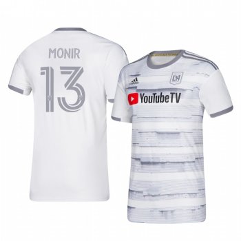 Mohamed El Monir Los Angeles FC 2020-21 Away Men's White Short Sleeve Jersey