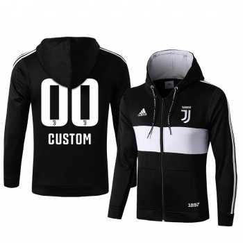 Custom Juventus Black Classic Full-Zip Jacket