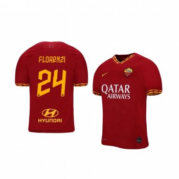 Men's Alessandro Florenzi AS Roma 19-20 Home Jersey