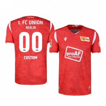 Youth Union Berlin Custom Youth Red 100th Anniversary Short Sleeve Jersey 2020