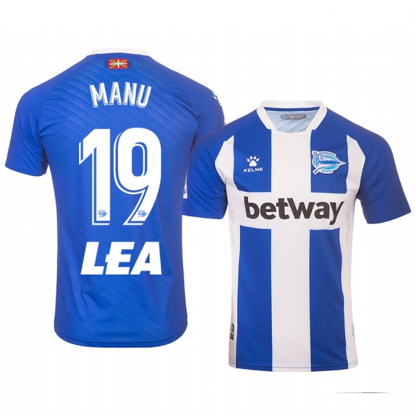 Manu García Deportivo Alaves Home Men's Jersey 19-20