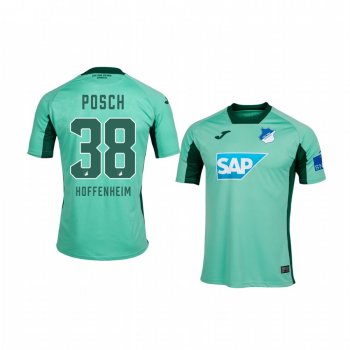 Youth TSG 1899 Hoffenheim Stefan Posch Green Away Jersey 19-20