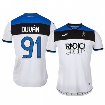 Duván Zapata Atalanta 19-20 Away Short Sleeve Jersey