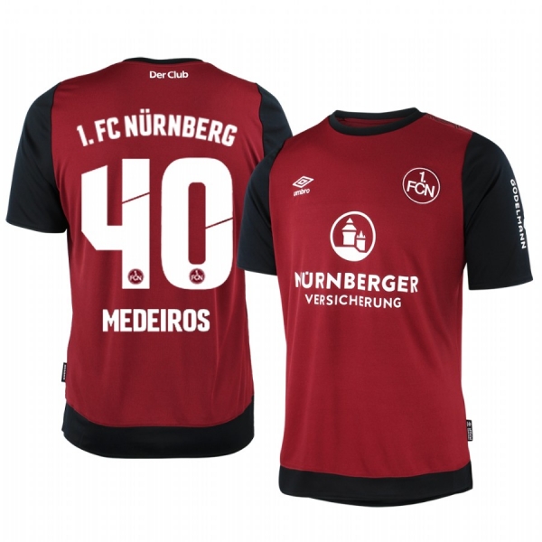 1. FC Nürnberg Iuri Medeiros Home Men's Jersey 19-20