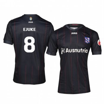 SC Heerenveen Chidera Ejuke 19-20 Away Men's Black Short Sleeve Jersey