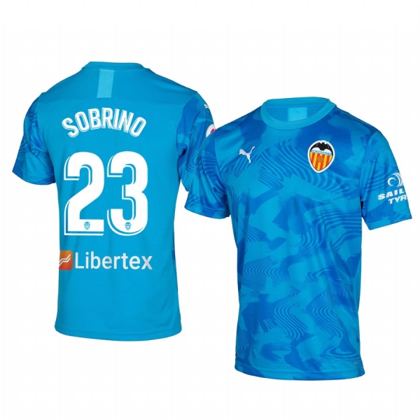 Youth Valencia Ruben Sobrino Jersey Short Sleeve Third 19-20