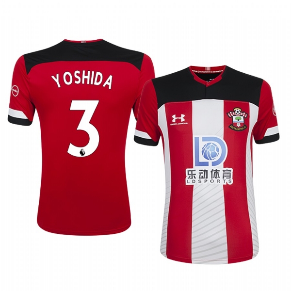 Men's Maya Yoshida Southampton Home Short Sleeve Jersey 19-20