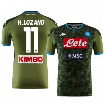 Hirving Lozano SSC Napoli 19-20 Away Short Sleeve Jersey