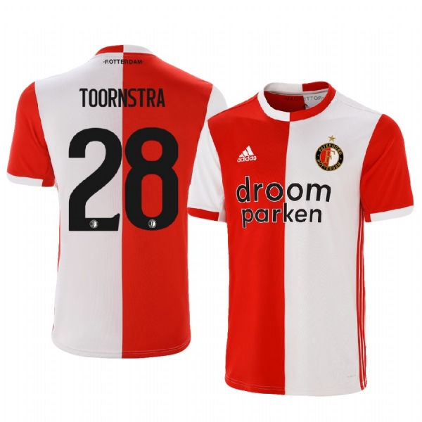 Men's Jens Toornstra Feyenoord 19-20 Home Jersey