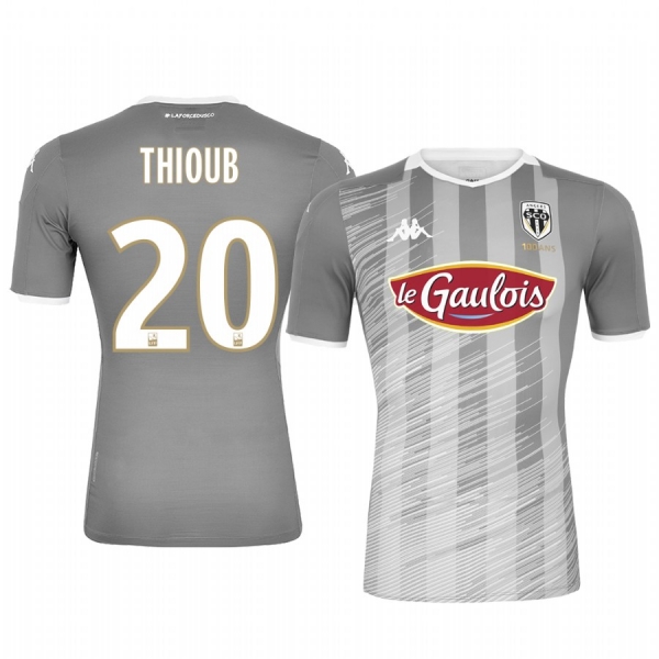 Angers SCO Sada Thioub Men's Away Jersey 19-20