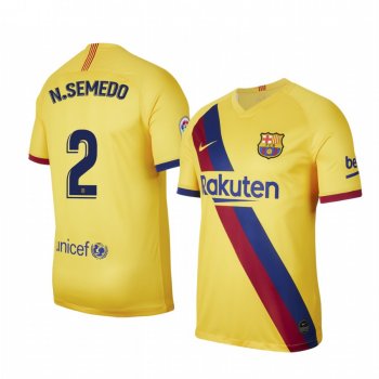 Barcelona Nelson Semedo Away Short Sleeve Jersey 19-20