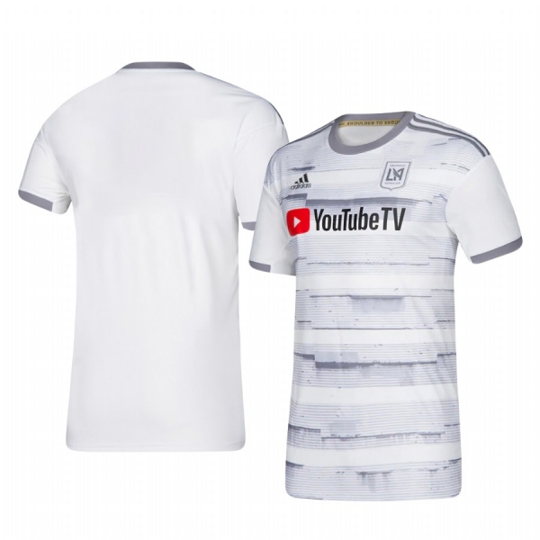 Los Angeles FC 2020-21 Away Men's White Short Sleeve Jersey