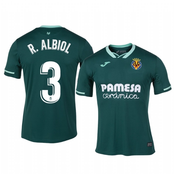 Villarreal Raul Albiol Away Short Sleeve Jersey 19-20