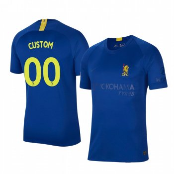 Custom Chelsea 19-20 Blue Fourth Replica Jersey Men's