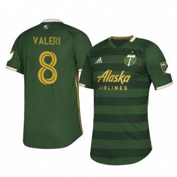 Portland Timbers Diego Valeri Men's Green Primary Short Sleeve Jersey 2020