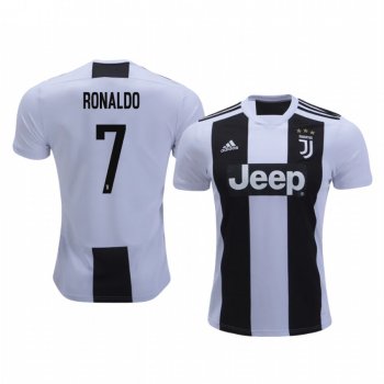 Men's Cristiano Ronaldo Juventus 18-19 Home Jersey