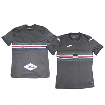 Sampdoria 19-20 Third Men's Black Short Sleeve Jersey