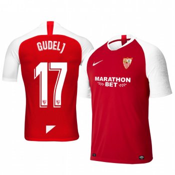 Sevilla Nemanja Gudelj Away Short Sleeve Jersey 19-20