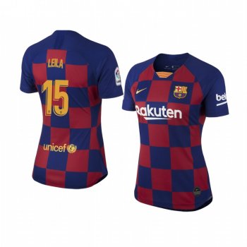 Women's Leila Ouahabi Barcelona Home Jersey 19-20