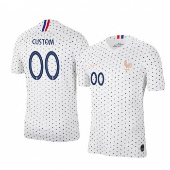 2019 World Cup France Custom Men's Away FIFA Jersey