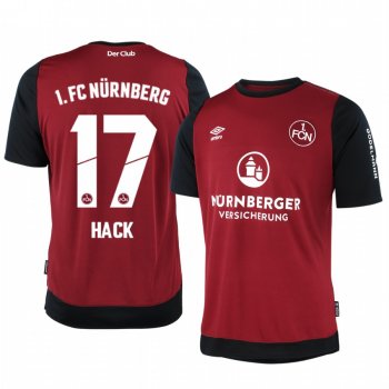 1. FC Nürnberg Robin Hack Home Men's Jersey 19-20