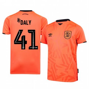 Huddersfield Town Matty Daly 19-20 Third Men's Orange Short Sleeve Jersey