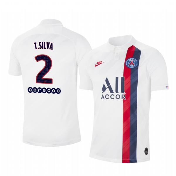 Paris Saint-Germain Thiago Silva Men's Jersey Alternate Third 19-20